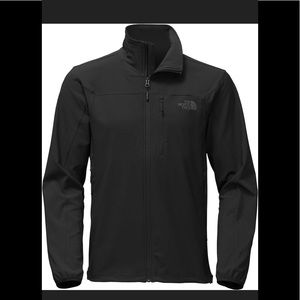 North face ❤️‍🔥 soft shell black lightweight jacket